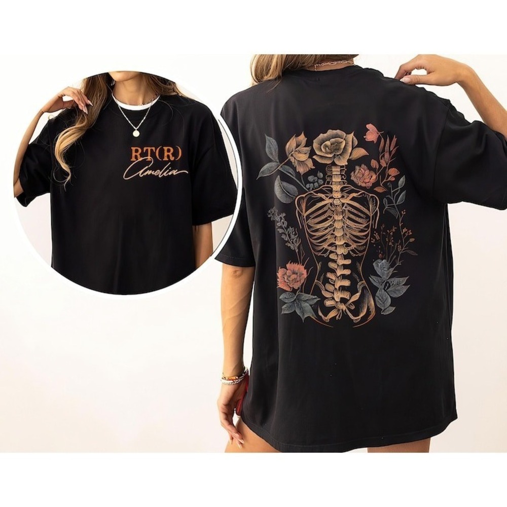 Xray Tech Shirt, Radiologic Technologist 2 Sided Shirt